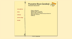 Desktop Screenshot of pbg.net.pl