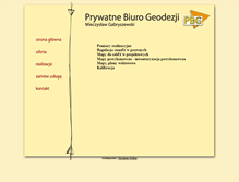 Tablet Screenshot of pbg.net.pl